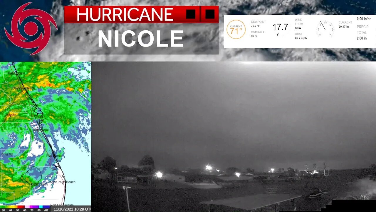 Tropical Storm/Hurricane - Nicole