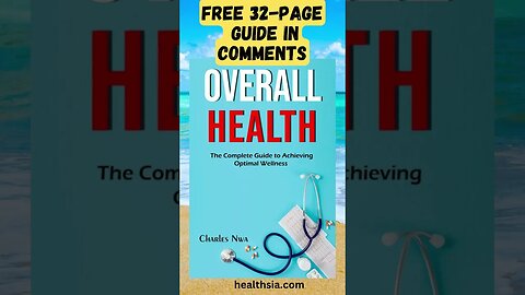 Free Guide On Achieving An Overall Health