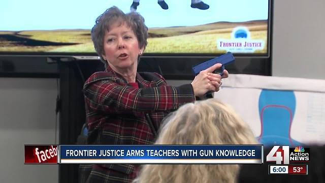 Gun training facility gives discount to teachers