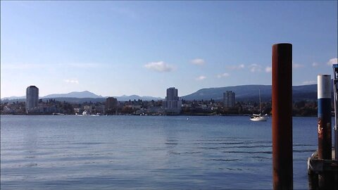 Nanaimo Harbour Air Seaplanes Take Off's and Landing at Nanaimo Harbour Water Airport in Nanaimo, BC