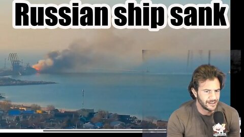 Russian Ship sank, Putin warns unfriendly countries