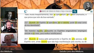 Das Evocações (Parte 6) - Cap. XXV - O Livro dos Médiuns