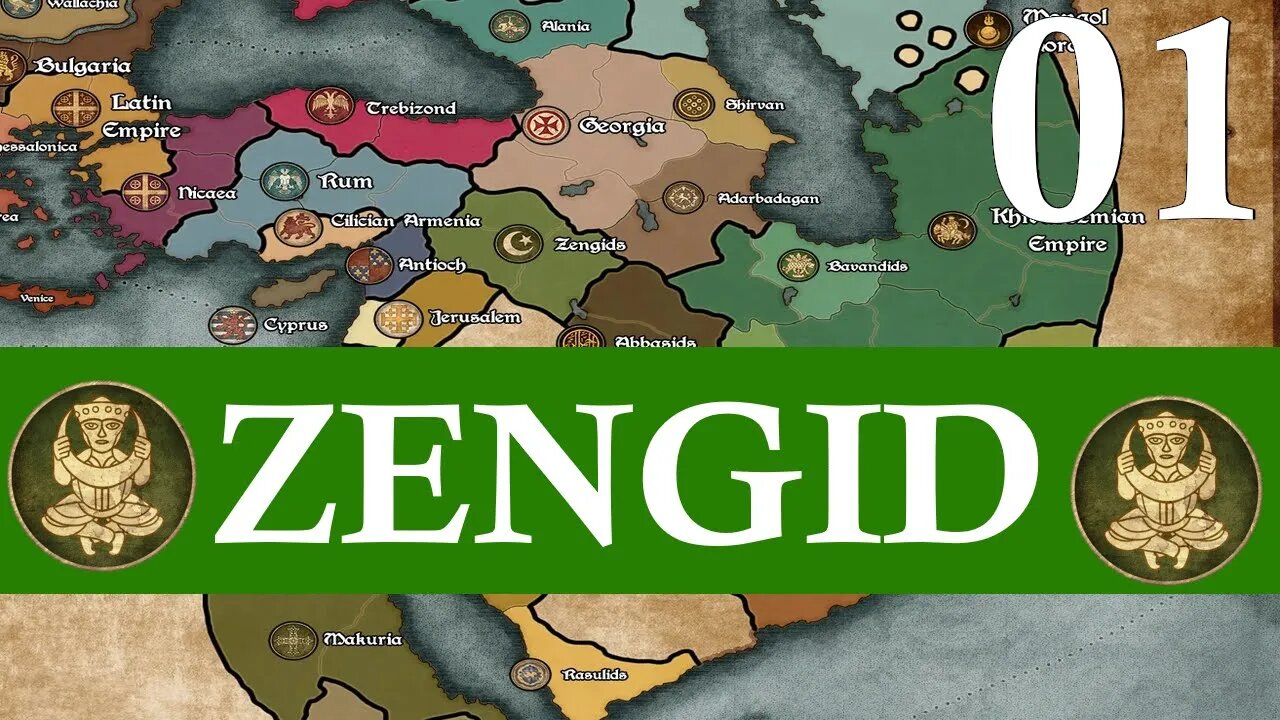 Zengid Dynasty: Medieval Kingdoms 1212 AD Total War Attila Campaign 01