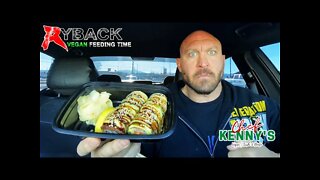 Ryback Feeding Time: Chef Kenny’s Triple Dragon Rolls