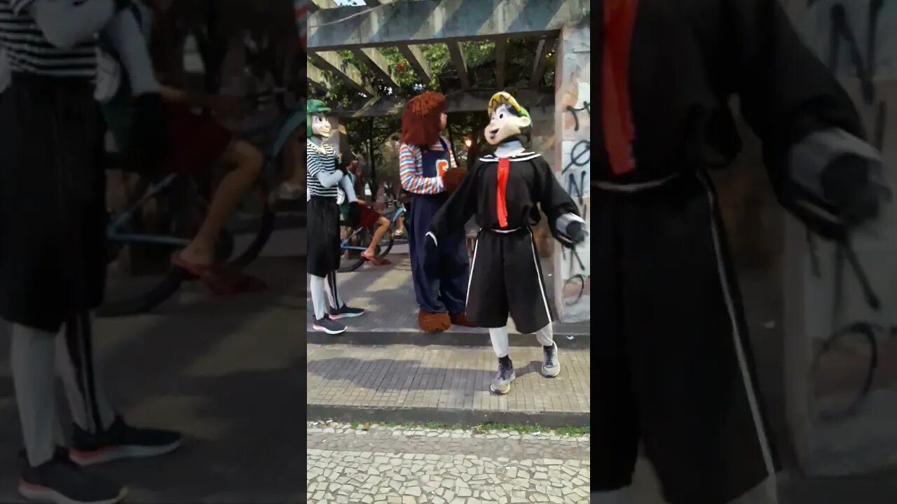 PASSINHOS DO FOFÃO, CHAVES, KIKO E CHIQUINHA DANÇANDO NA CARRETA DA ALEGRIA TRAM BALADA, LIKE 54