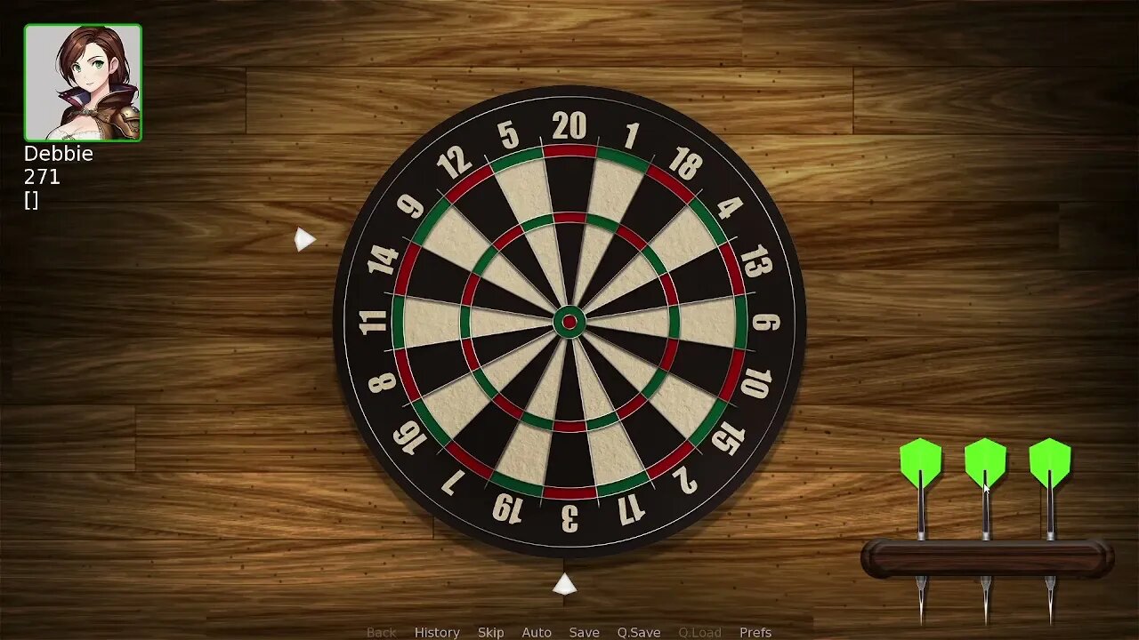 Darts minigame for renpy