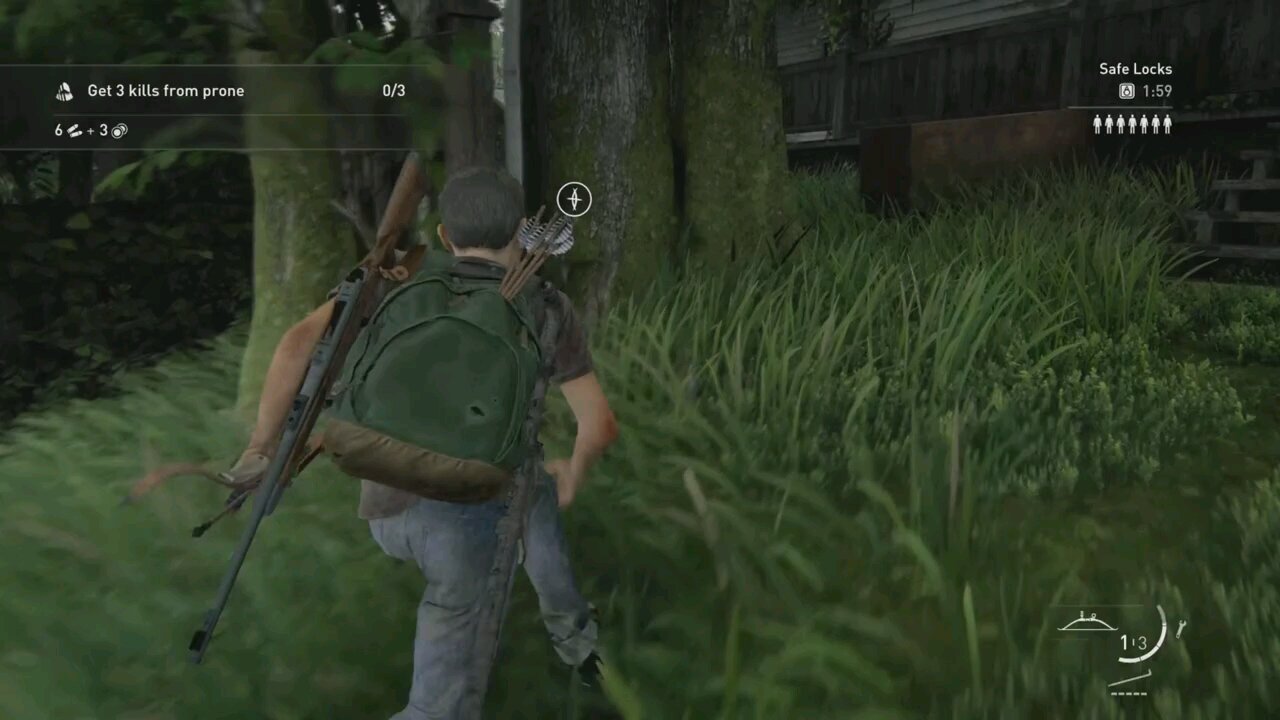 The last of us 2 remastered, no return, Lev run.