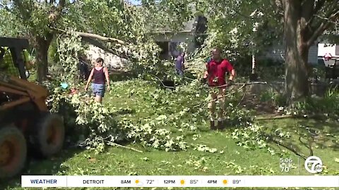 Here are the reports from 3 tornadoes in Southeast Michigan Saturday night