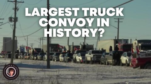 Canadian Convoy -01-28-2022 (Vax Mandate Protest)