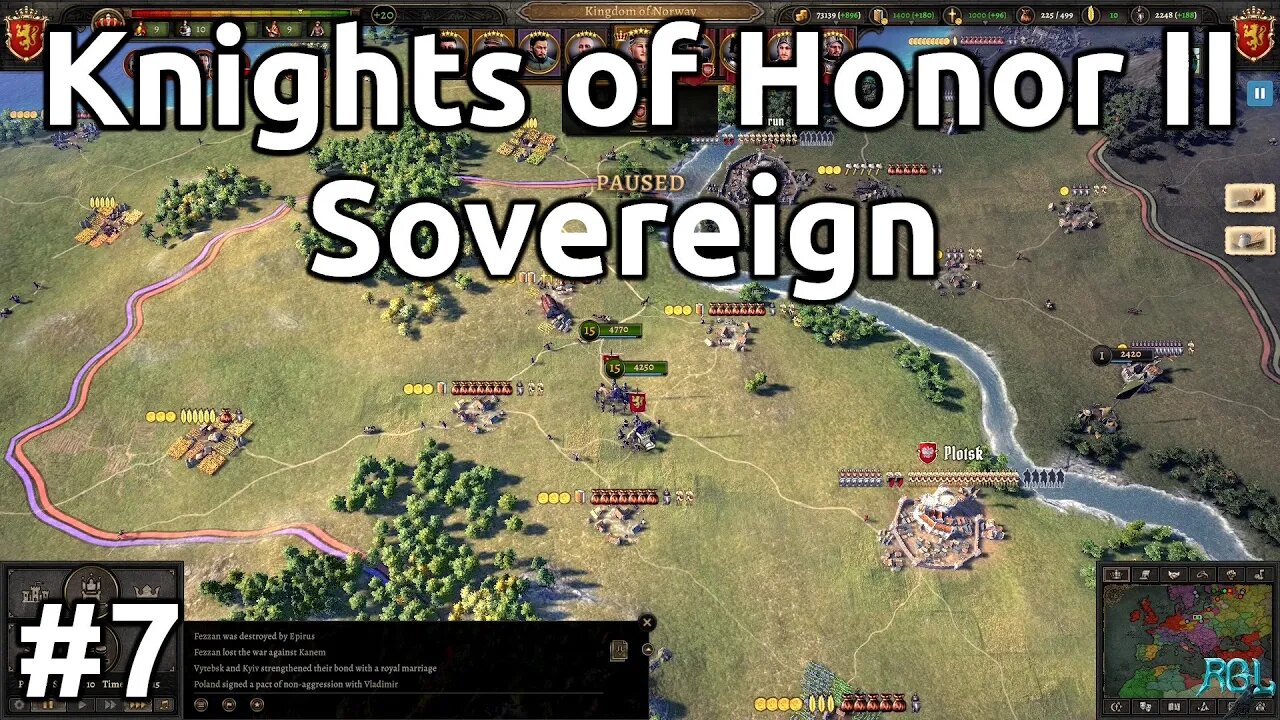 Knights of Honor II: Sovereign - Norwegian Trade Empire - 7 - Gameplay/Longplay