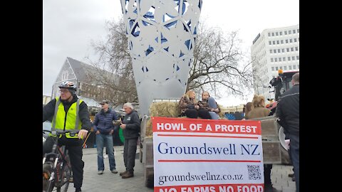 Howl of a protest Chch coverage