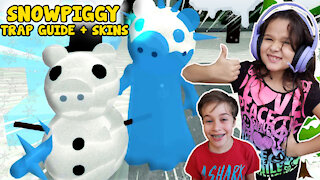 How To Unlock SNOWPIGGY TRAPS! NEW SECRET PIGGY TRAP.. (Piggy Winter Holiday Event Update)