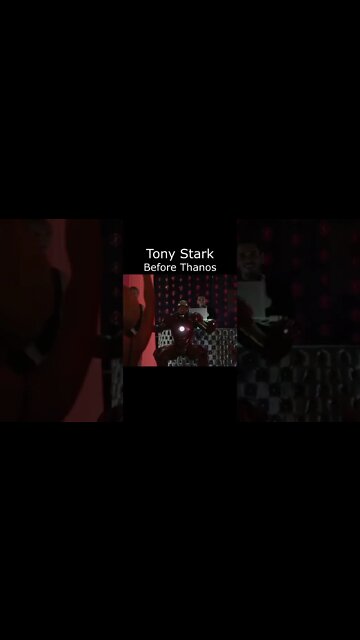 Tony Before Thanos #ironman #thanos #marvel