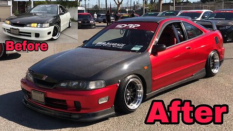 CANDY & CARBONFIBER | Show Car Winner Acura Integra