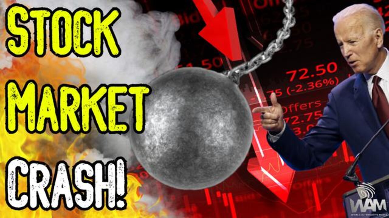 STOCK MARKET COLLAPSE! - THIS IS HUGE! - GREAT RESET AGENDA PLAYING OUT AS PLANNED!