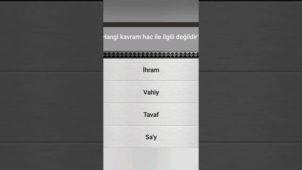 #yarışma #bilgi İSLÂMÎ BİLGİ YARIŞMASI