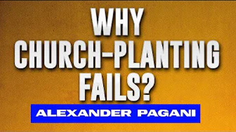 Why Your New Church-Plant Fails???