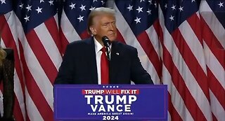 Trump Declares Victory: We Will Heal America!