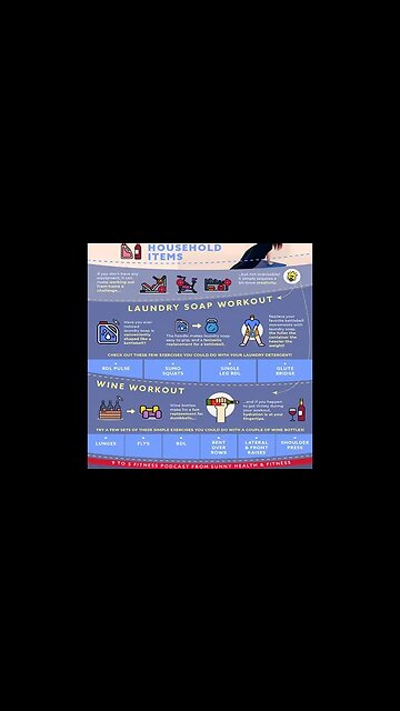 HOW TO ACHIEVE AN EFFECTIVE WORKOUT WITH HOUSEHOLD ITEMS