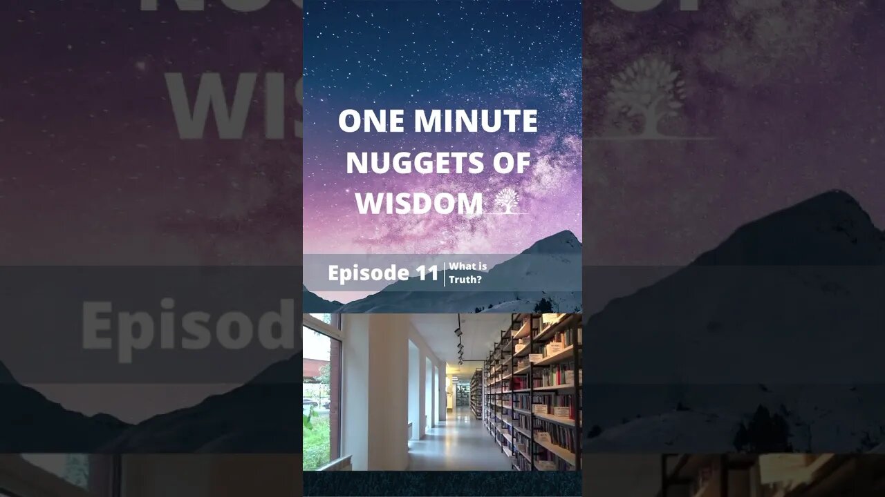 One Minute Nugget of Wisdom Episode 11 part 2 #shorts