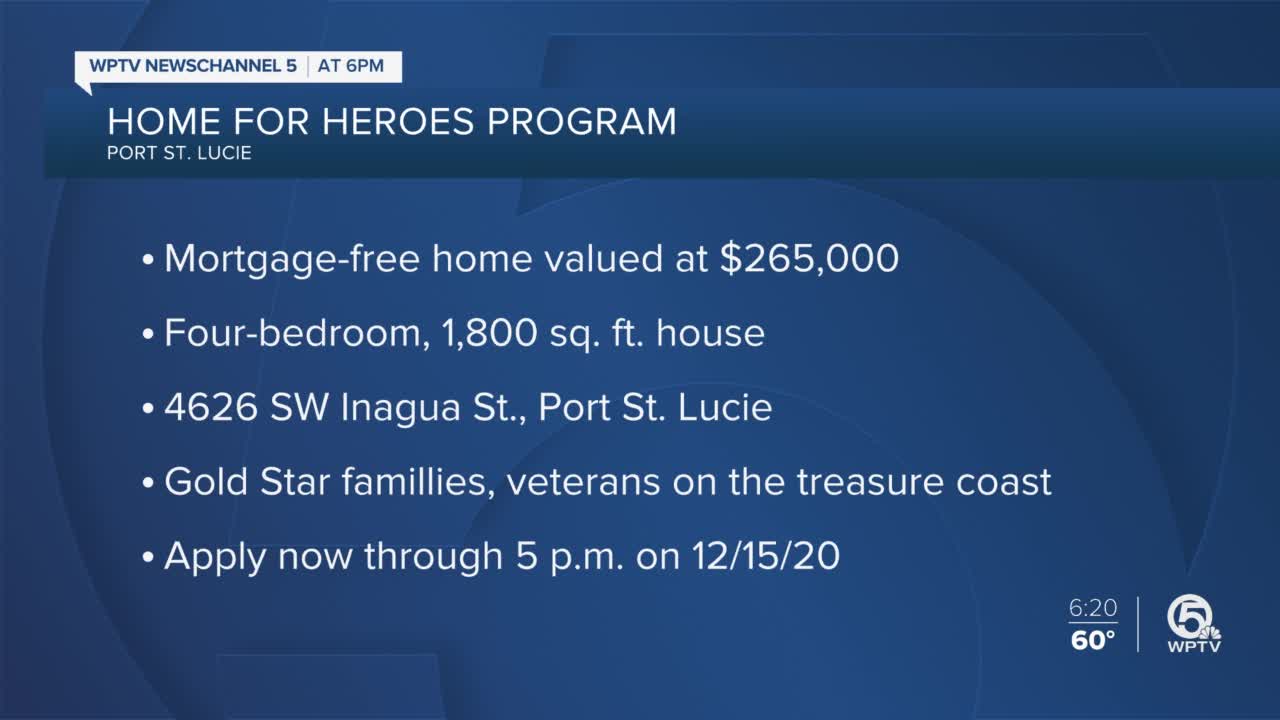 Port St. Lucie accepting applications for 'Homes for Heroes' program