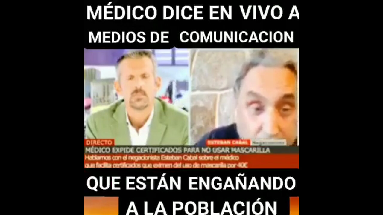 Están engañando a la población – España