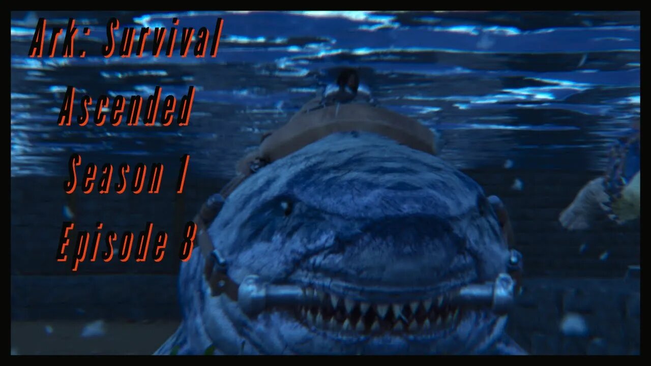 Easiest Megalodon Tame Ever - Ark: Survival Ascended Season 1 Episode 8