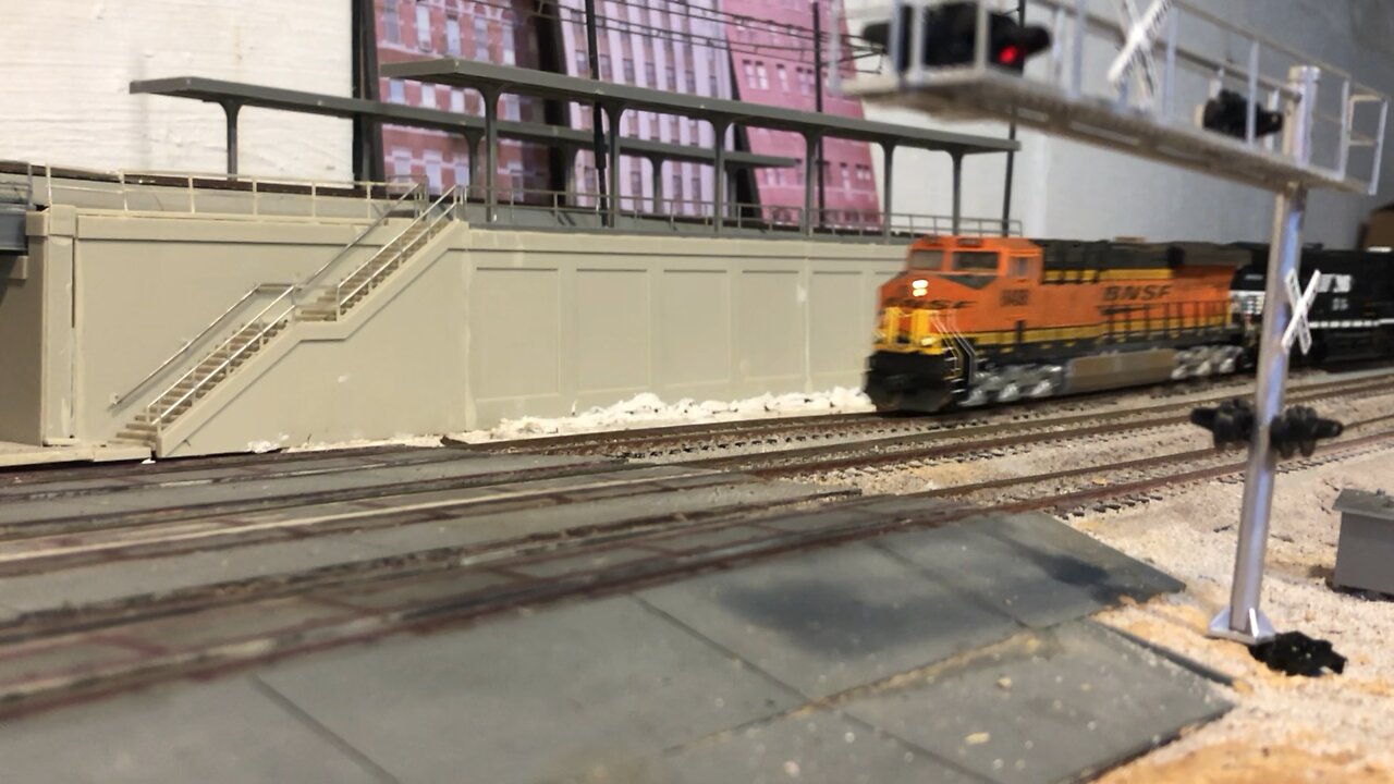 HO Scale trains meet