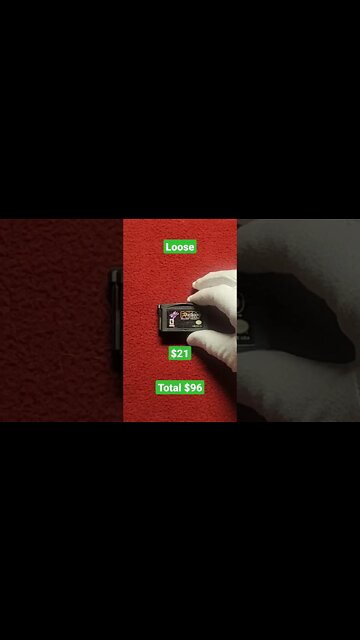 $100 Nintendo Game Boy Advance Video Game collection community challenge