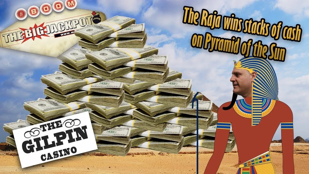 The Raja Wins a Big Jackpot on Pyramid of the Sun ☀️ Throwback Jackpot Wins!