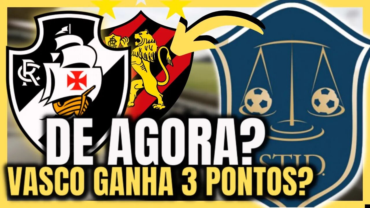 URGENTE! VASCO VAI GANHAR OS PONTOS CONTRA O SPORT! NOTÍCIAS DO VASCO