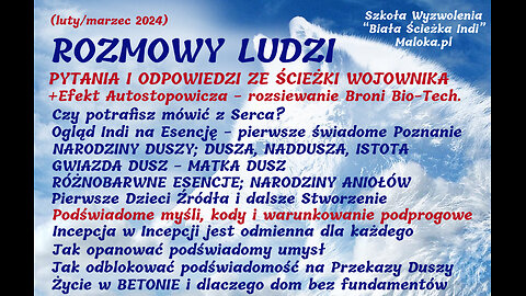 SKRÓT 22. ROZMOWY LUDZI: Pytania i Odpowiedzi ze Ścieżki Wojownika cz.V +BETON (całość na Locals)