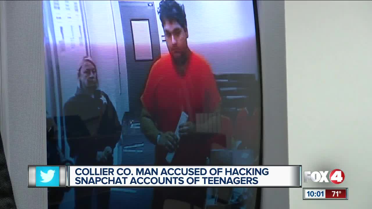 Collier man accused of hacking snap chat accounts