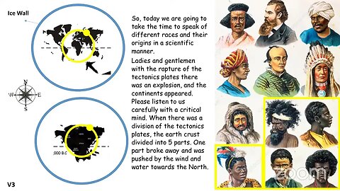 Separation of tectonic plates and the manipulation of world maps