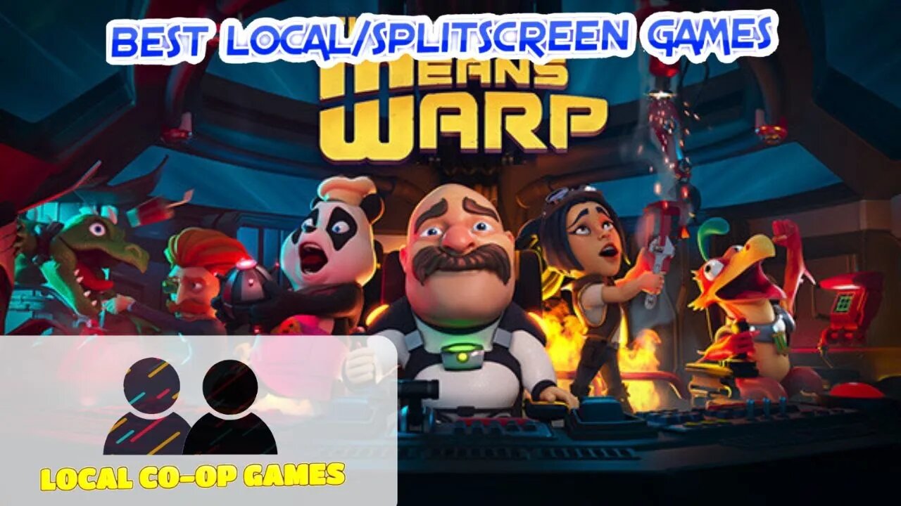 This Means Warp - How to Play Local Coop Multiplayer (Gameplay)