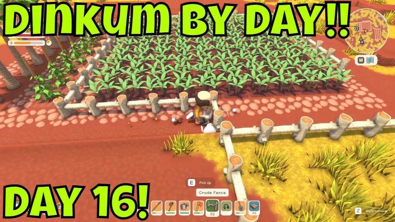 Dinkum By Day! Day 16!