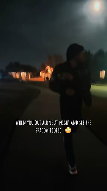 When you put alone jogging and get a lil paranoid