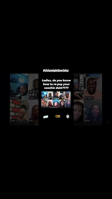 How does she pay that Coochie credit bill???