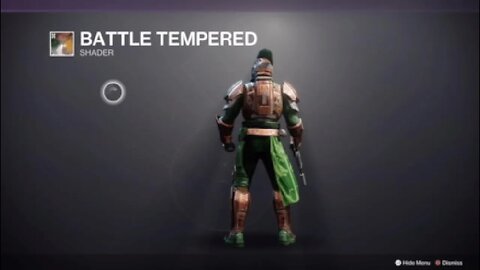 Destiny 2 - Season of the Deep - Iron Banner Shader Battle Tempered