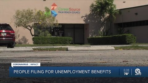 'Surge' expected in unemployment benefits at West Palm Beach office