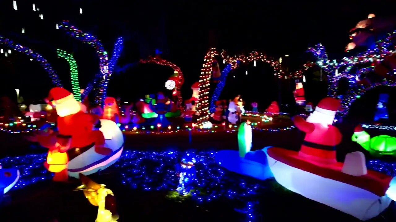 Memory Lane Christmas Lights Display 2022