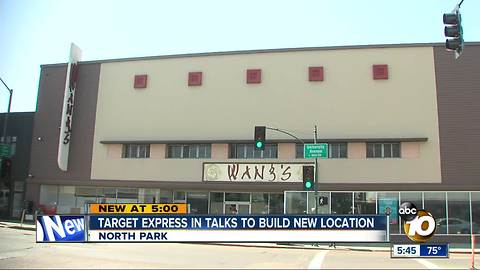 Target Express in talks to build new location