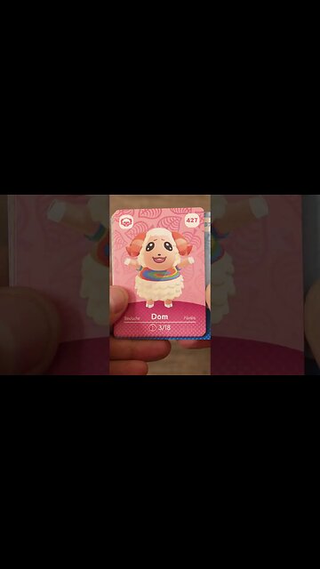 Animal Crossing Amiibo Cards Unboxed! Part 13 #SHORTS