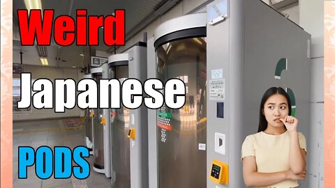 Japan's Weird Pods at Tokyo Train Stations🚃🚂🚄