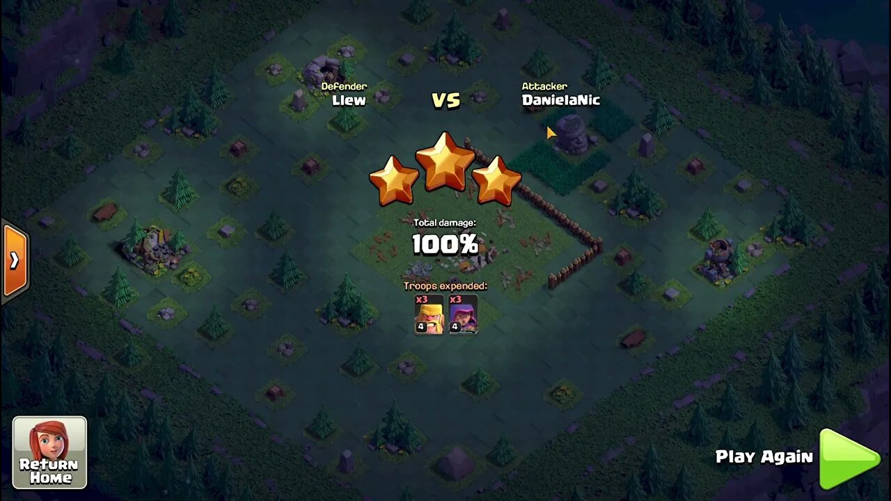 Clash of Clans 7th defense video