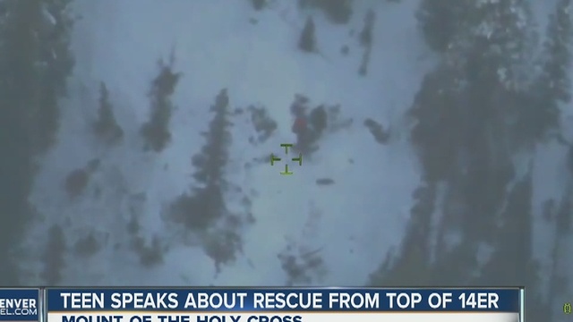 Teens rescued from Colorado 14er