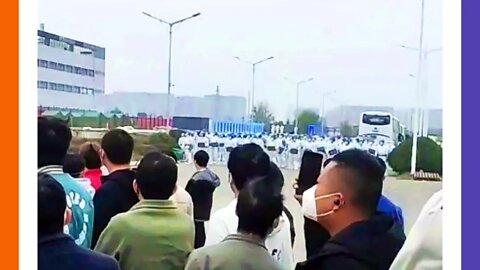 Protestors At iPhone Factory Beaten And Arrested 🟠⚪🟣 NPC Global