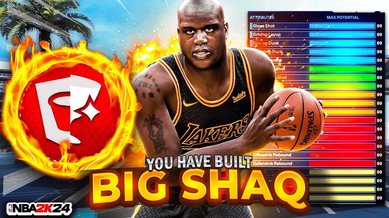 NBA 2K24 BEST INSIDE CENTER BUILD! BEST BUILD FOR 2S & 3S!