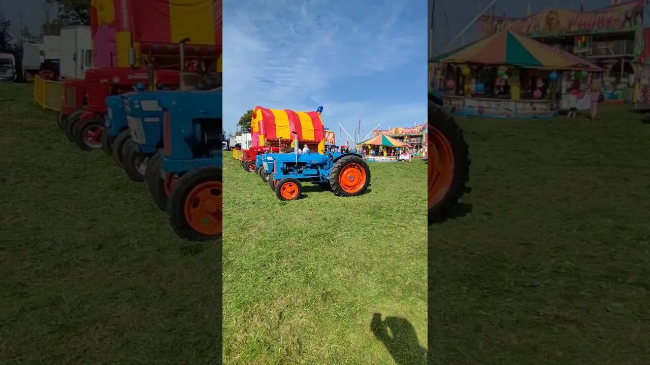 Old vehicles on display at Frome Cheese Show 2023