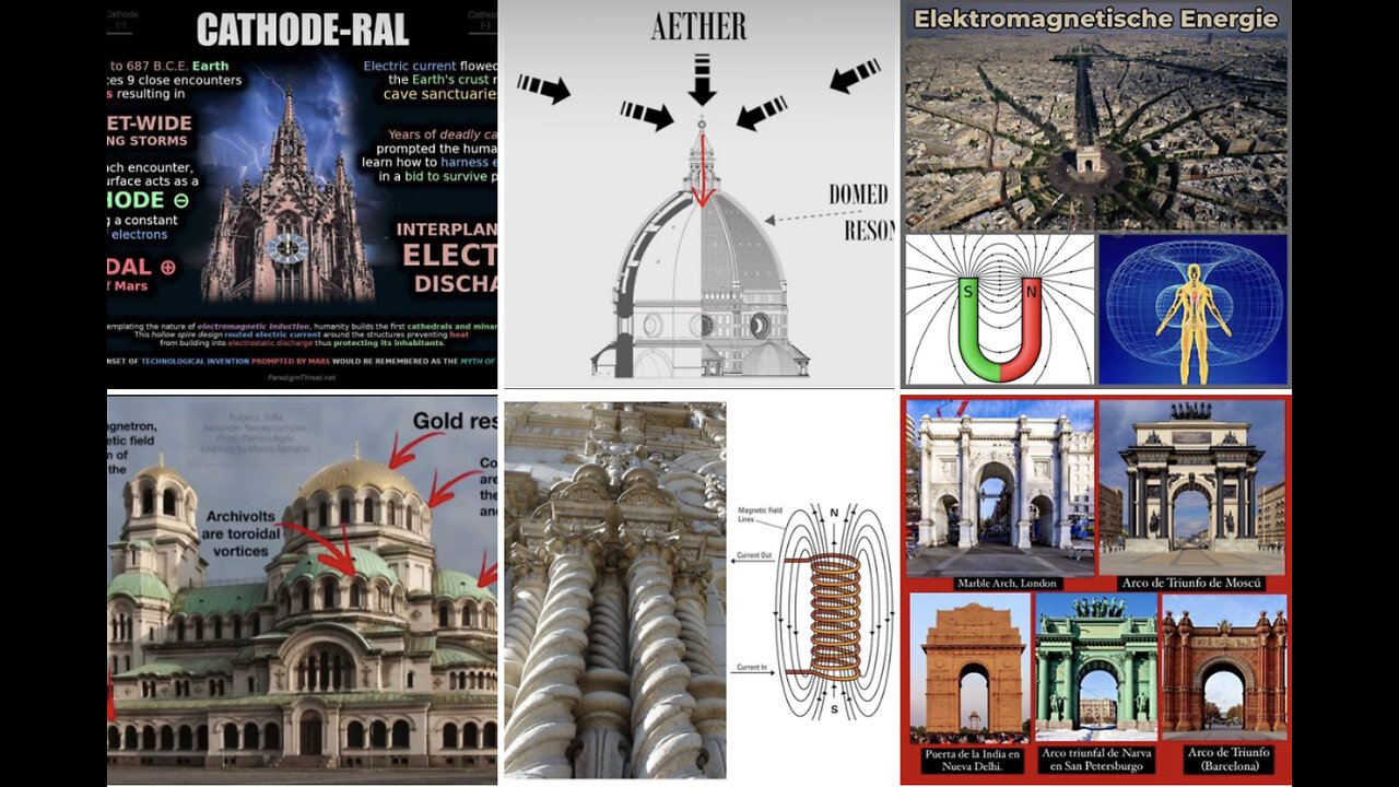 🔵💎⚡️Free Energy in Old World Architecture Explained ▪️ Lost History of Earth: Part 4▪️ Ewaranon 💠⚡️👀